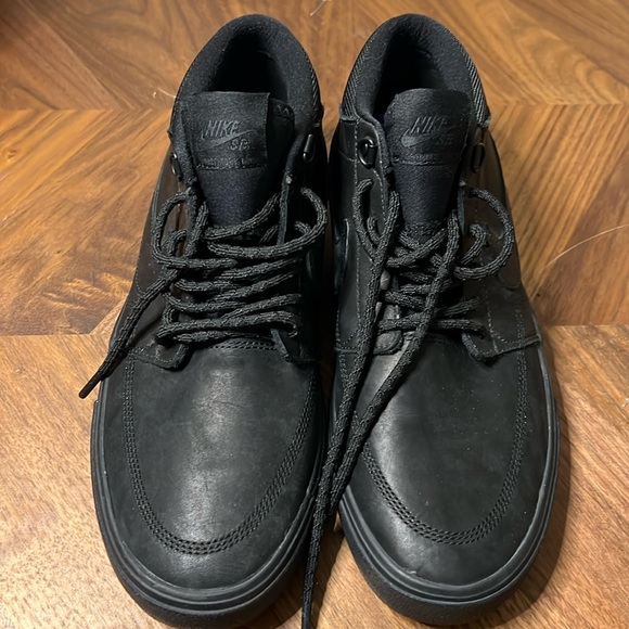 Nike Men's SB Portmore 2 Solar Mid Premium 'Black Anthracite' Size 9 - Picture 3 of 14